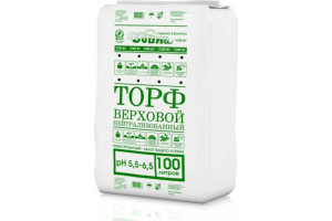 19839544 Нейтрализованный верховой торф 100 л СС_Торф_Зеленый_100 Двина