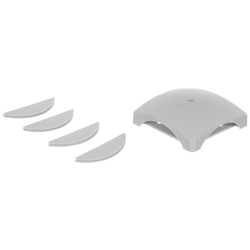 Распределительная коробка открытая TPalst 70х19 мм 4 ввода IP54 цвет серый TPlast STLM-2156306 - Вид №1