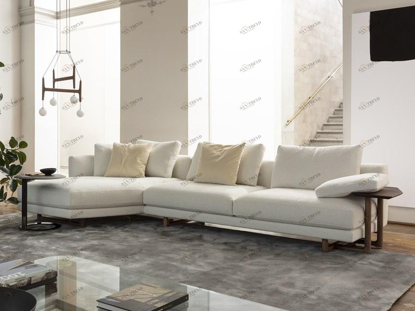 Porada Модульный тканевый диван с шезлонгом Twenty sun-id-1370247