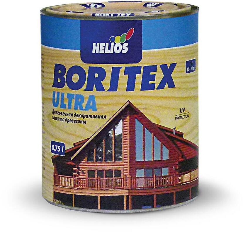 90249875 Антисептик BORITEX ULTRA коричневый 0.75 л STLM-0149622 HELIOS