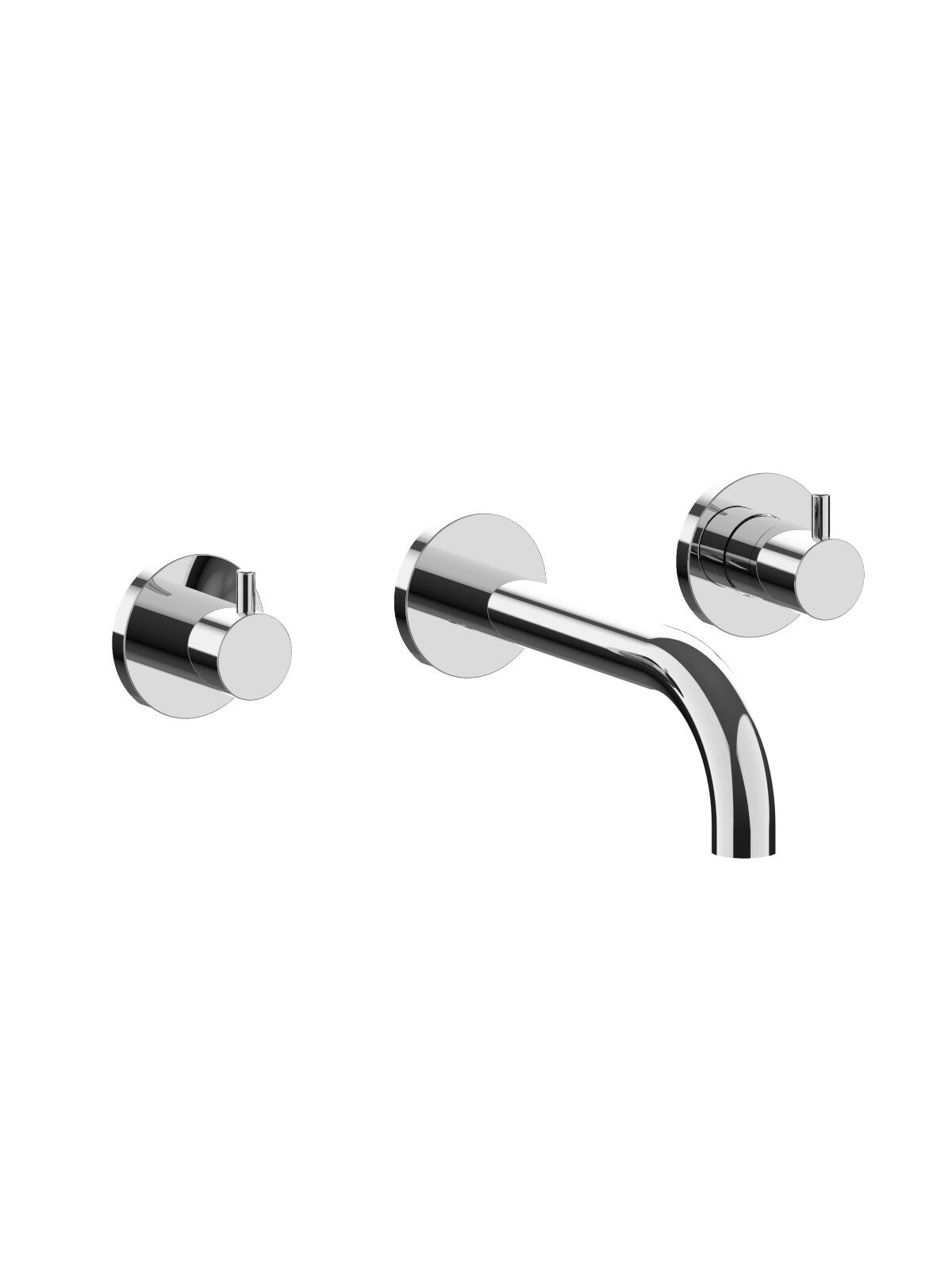 Настенный смеситель для раковины с отдельными розетками Rubinetterie Frattini Pepe XL ARCH-00140760 - Вид №12