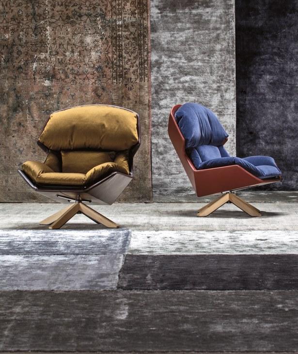 Moroso Вращающееся кресло из ткани Clarissa sun-id-1453662 - Вид №6