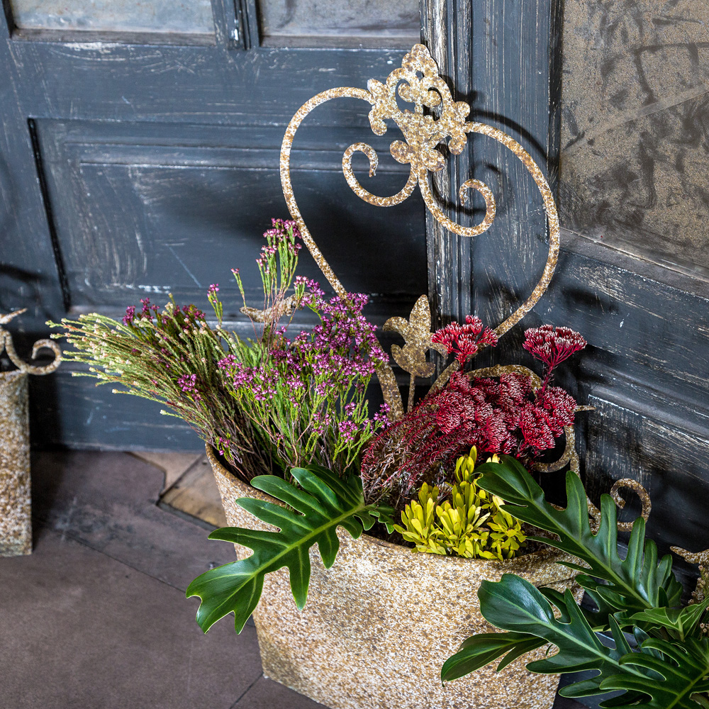 3112123 Металлическое кашпо «Верментино», версия М Object Desire  - Вид №4