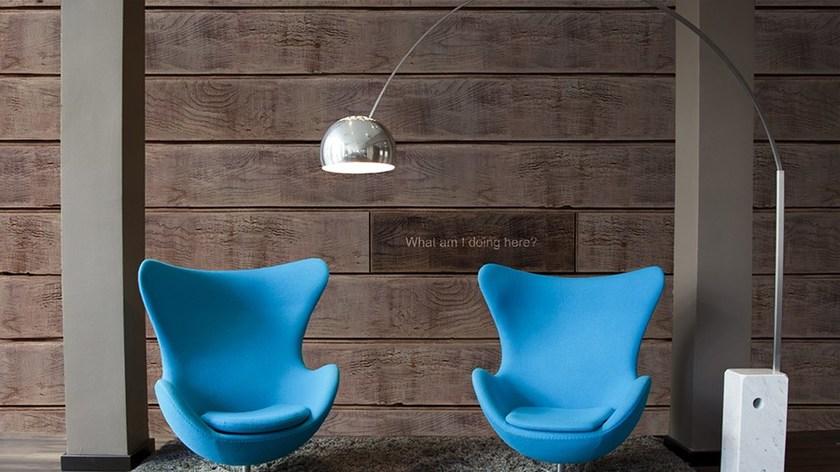 GLAMORA Виниловые обои под дерево Wall script sun-id-1476788 - Вид №2