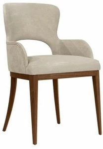 Mobi Мягкое кожаное кресло с подлокотниками