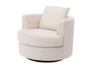 Ткань поворотный стул с подлокотниками