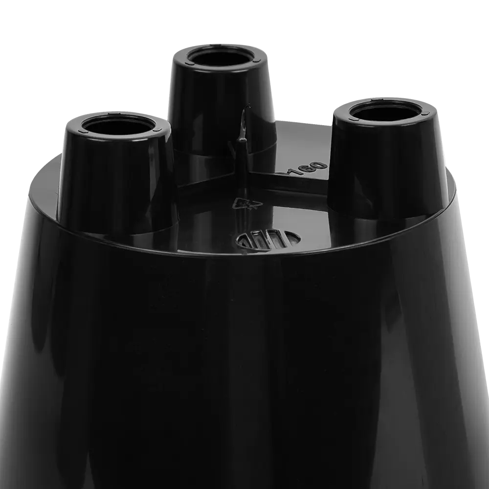 Кашпо Homver London ø16 h14.5 см v1.6л пластик светло-бежевый STLM-2083554 - Вид №2