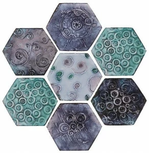 Danilo Ramazzotti Внутренняя облицовка майоликой Impressioni decò