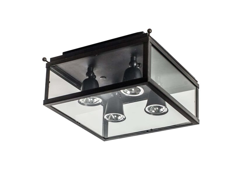 Латунный светодиодный потолочный светильник Authentage Lighting Vitrine ARCH-00002529