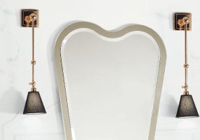 Gentry Home Клэр Mirrored frame Прозрачный розовый sun-id-1075258 - Вид №1