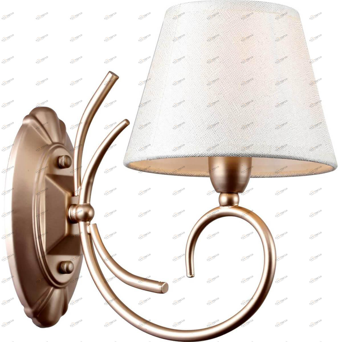 Бра кремовое Ameli 1006/03/01W STILFORT AMELI 00-3930722 Бежевый;серебро 