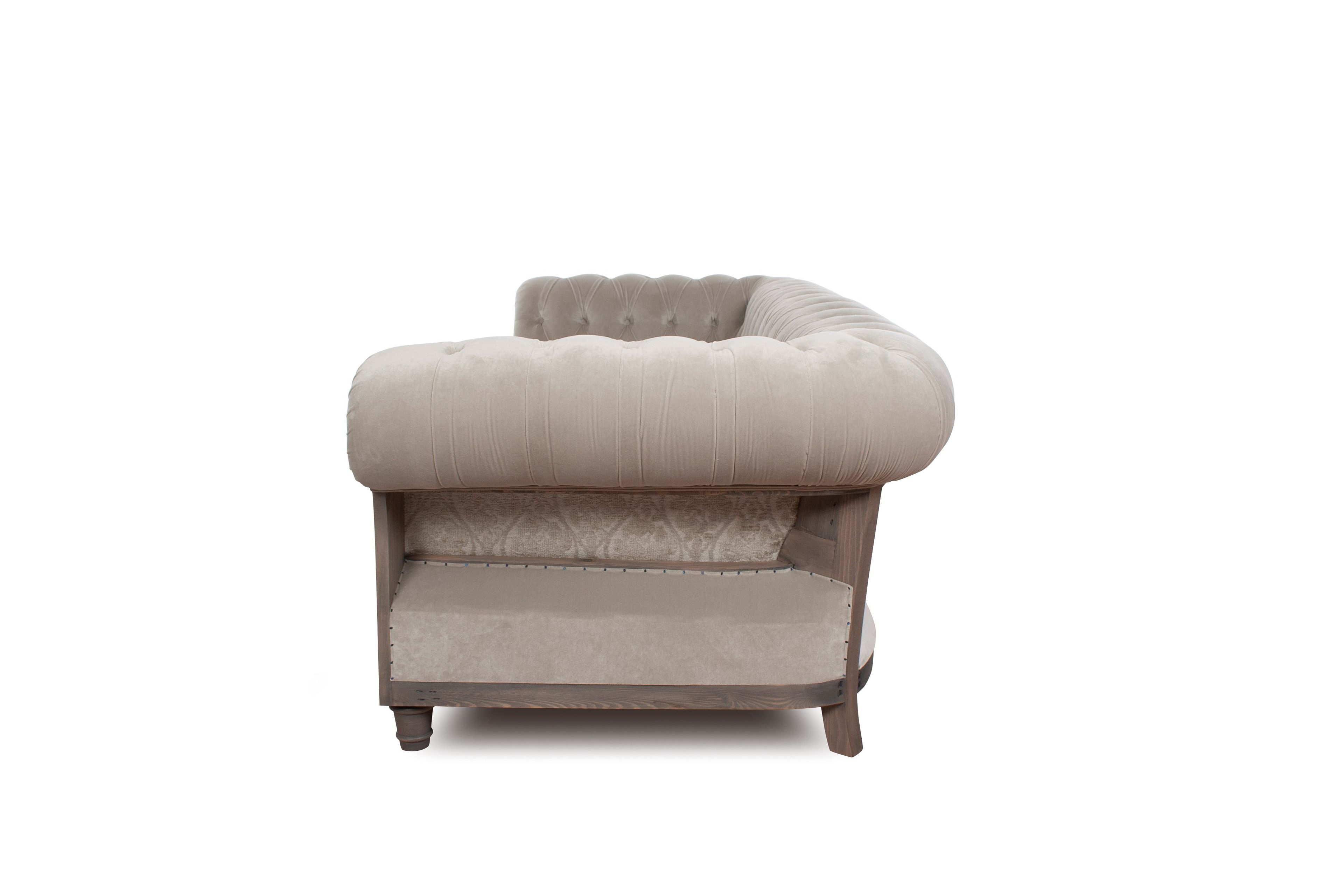 3-местный бархатный диван capitonné CREARTE COLLECTIONS Chesterfield Loor Essence ARCH-00095823 - Вид №17