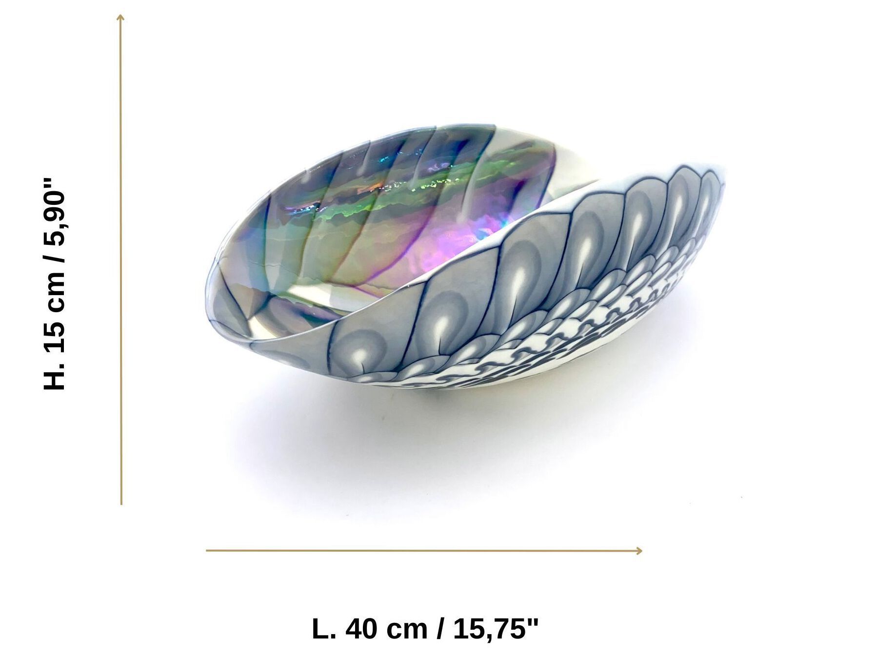 Центральные элементы из муранского стекла ручной работы YourMurano Shell ARCH-00006280 - Вид №8