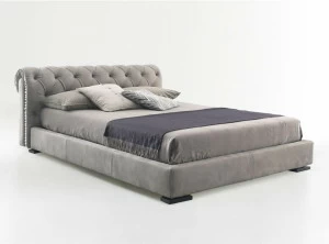 Bolzan Letti Двуспальная кровать с тафтинговым изголовьем