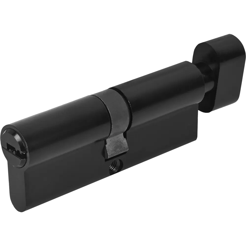 НОРА-М Цилиндр дверной с вертушкой 40х40 мм, черный 86135107 STLM-0900598