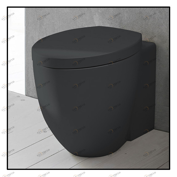 LGVACM Приставной унитаз напольный Серый Ceramica Cielo Le Giare Италия