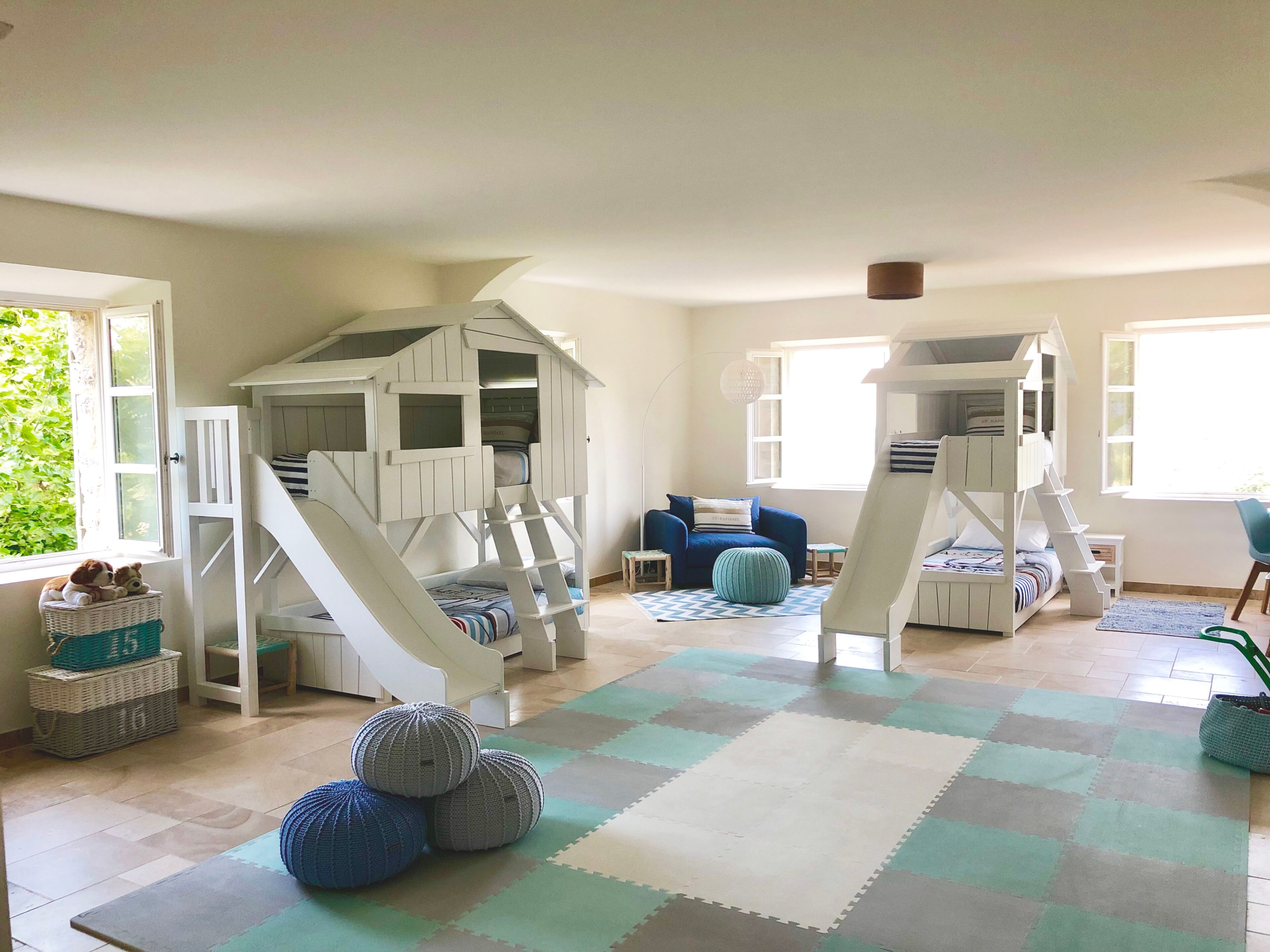 МДФ двухъярусная кровать с горкой Mathy by Bols TREEHOUSE BEDS &amp ARCH-00072798 - Вид №4