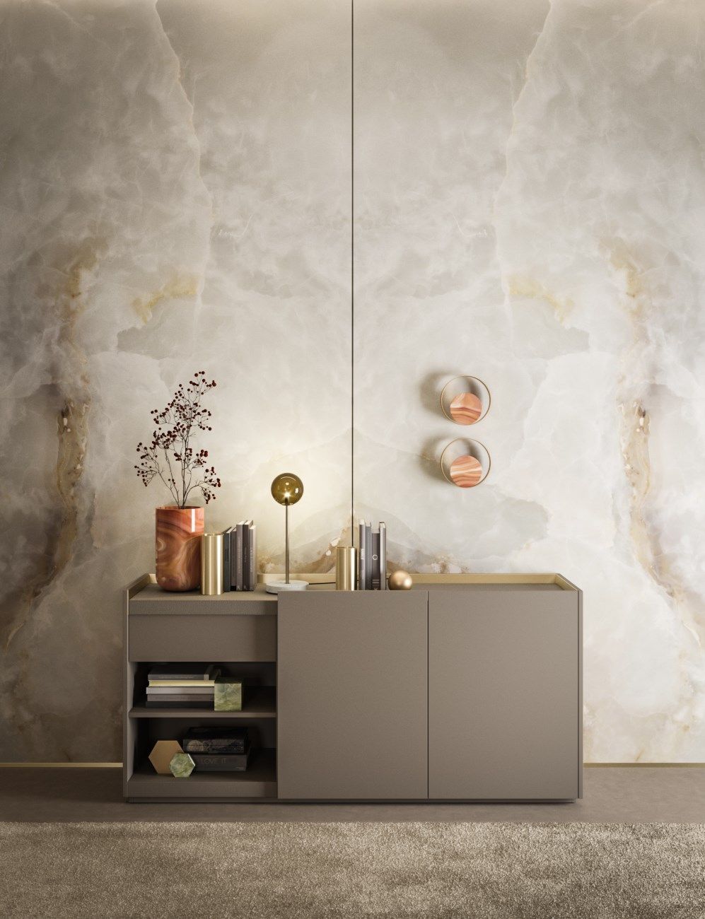 Деревянный офисный шкаф с распашными дверями PROF Block 2.0 ARCH-00096353 - Вид №15