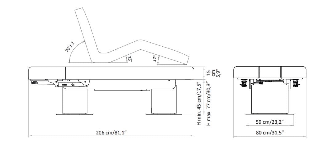Электрическая массажная кровать Lemi Group Evo ARCH-00139884 - Вид №2
