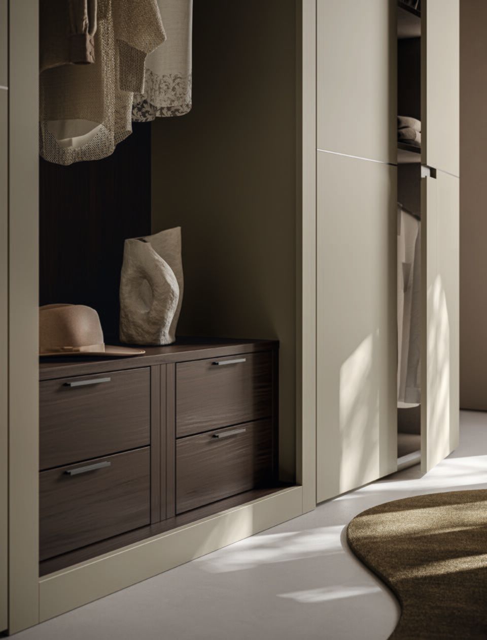 Деревянная секционная гардеробная Santalucia Mobili NAKED ARCH-00113590 - Вид №6