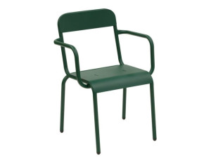 Штабелируемый стул с подлокотниками