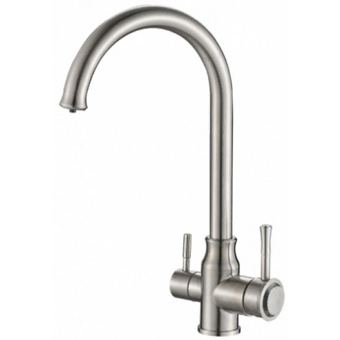 Steel Hammer SH 763 INOX Смеситель для кухни Zorg 400 x 272  - Вид №1
