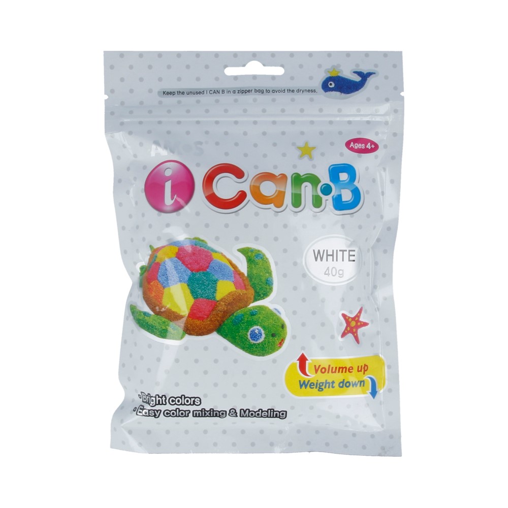 22038 Пластилин шариковый 40 г в ассортименте AMOS 