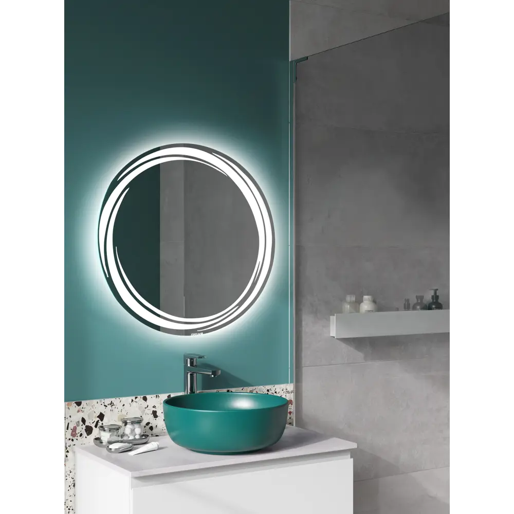 Santreyd Орлеан DSO60 - Зеркало для ванной с подсветкой и подогревом 89356951 STLM-0994971 - Вид №3