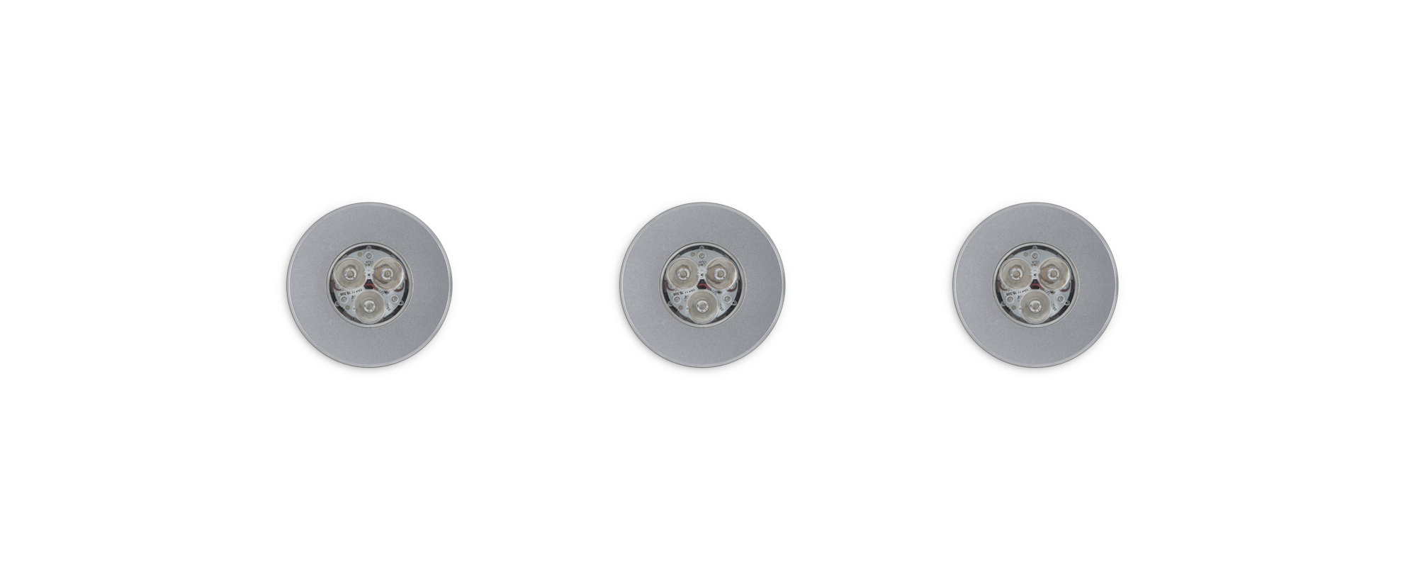 8479168 Встраиваемый в пешеходный пол Platek MICRO FULL INOX  MICRO FULL INOX - 3 LED 4000K 44°  - Вид №1