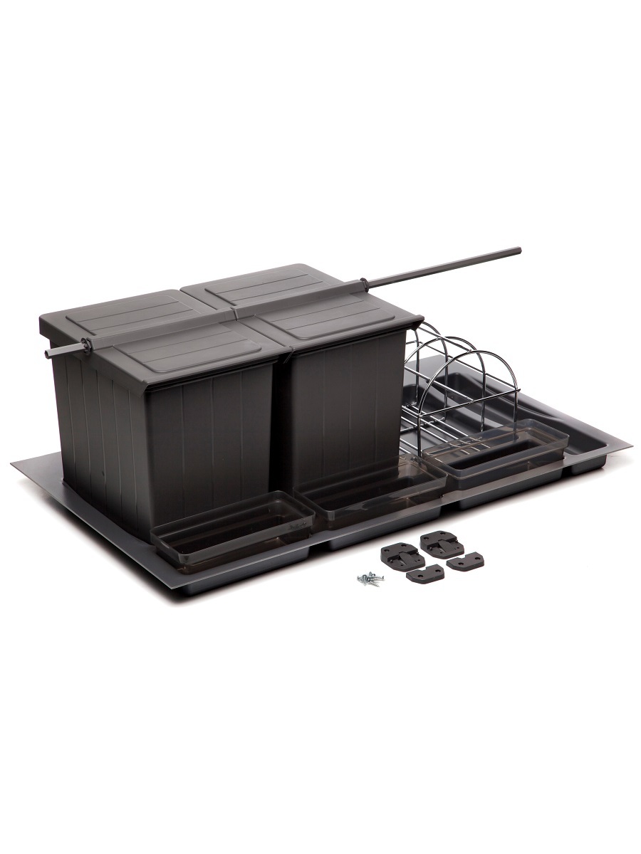 Система сортировки мусора Omega Duet/Top 900/31 Anthracite NAVAKO 10133 - Вид №2