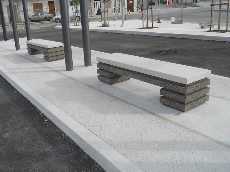 Реконструированная каменная скамья Viscio Urban Design DON ARCH-00113819