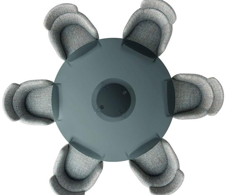 Ditre Italia Круглый хрустальный стол Claire sun-id-1490113 - Вид №4