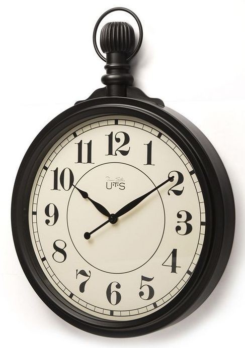 Часы настенные черные Tomas Stern 9013 TOMAS STERN ДИЗАЙНЕРСКИЕ 00-3872769 Черный  - Вид №2