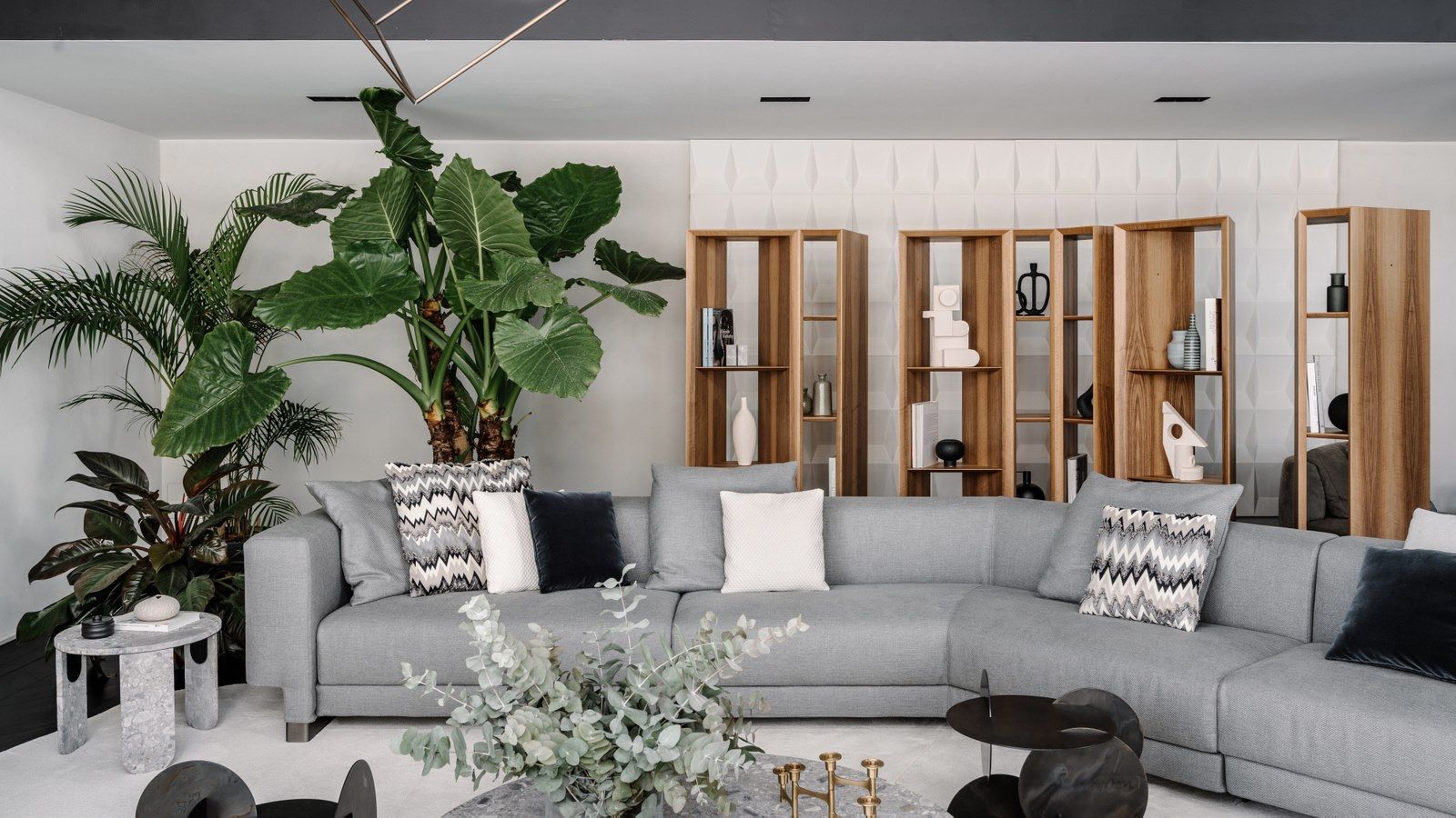 Книжный шкаф из грецкого ореха Gallotti&Radice Prism ARCH-00133969 - Вид №16