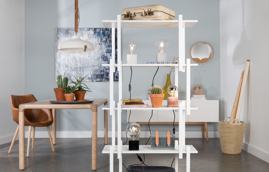 Лампа настольная Bolch, белая Zuiver 5200024 - Вид №1