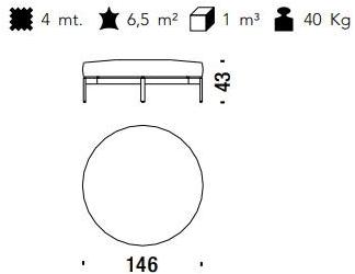 Moroso Круглый пуф sun-id-1415421 - Вид №4