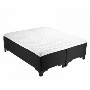 Кровать деревянная двуспальная 180х200 черная Set Mavone EICHHOLTZ EICHHOLTZ 060460 Черный
