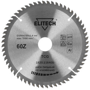 Диск пильный Elitech 195626 5489683