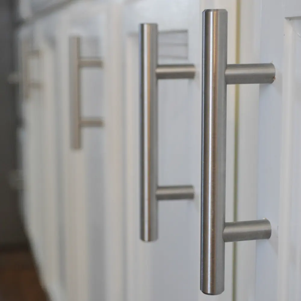 Мебельная ручка-рейлинг хром 96 мм 82924247 STLM-2174934 Santreyd  - Вид №2