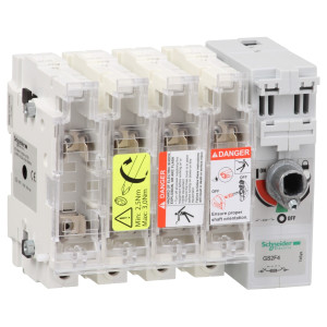 GS2F4 Рубильник с предохранителем GS 50А 4P, 14X52 Schneider Electric TeSys