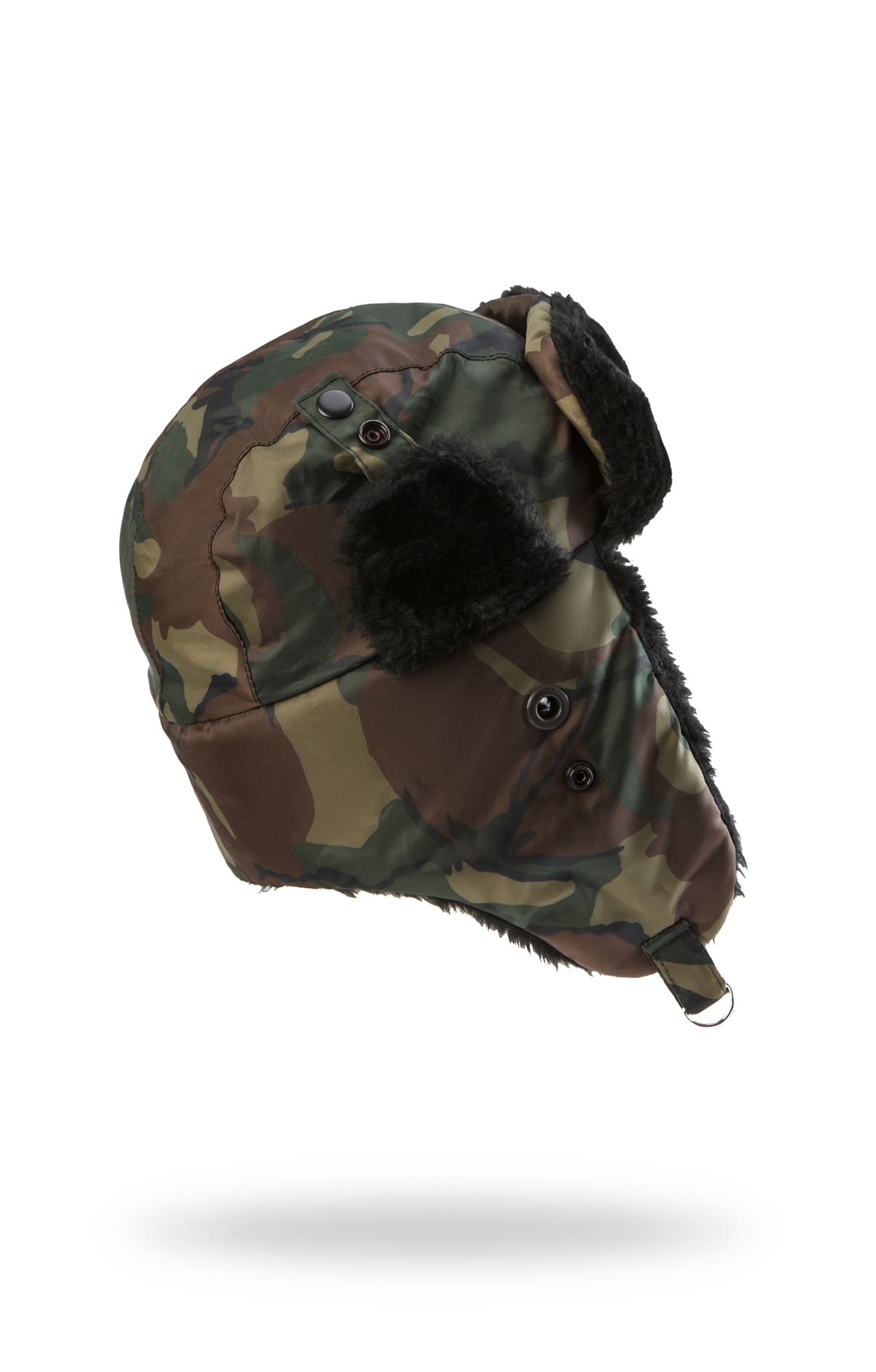 61512 Шапка-ушанка камуфляж зеленая  Камуфляжная форма  размер 60 Спецодежда  - Вид №1