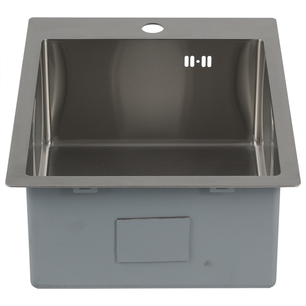 Мойка R4050H MELANA ProfLine 3,0/200 САТИН врезная прямоугольная MLN-R4050H - Вид №1