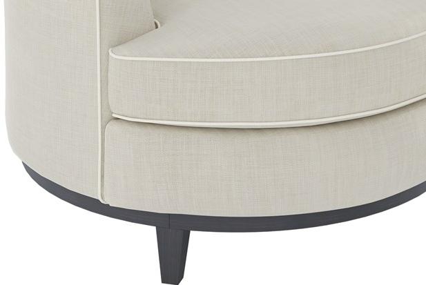 FRATO Вращающееся кресло из ткани с подлокотниками Kansas Fup010020aak  - Вид №2