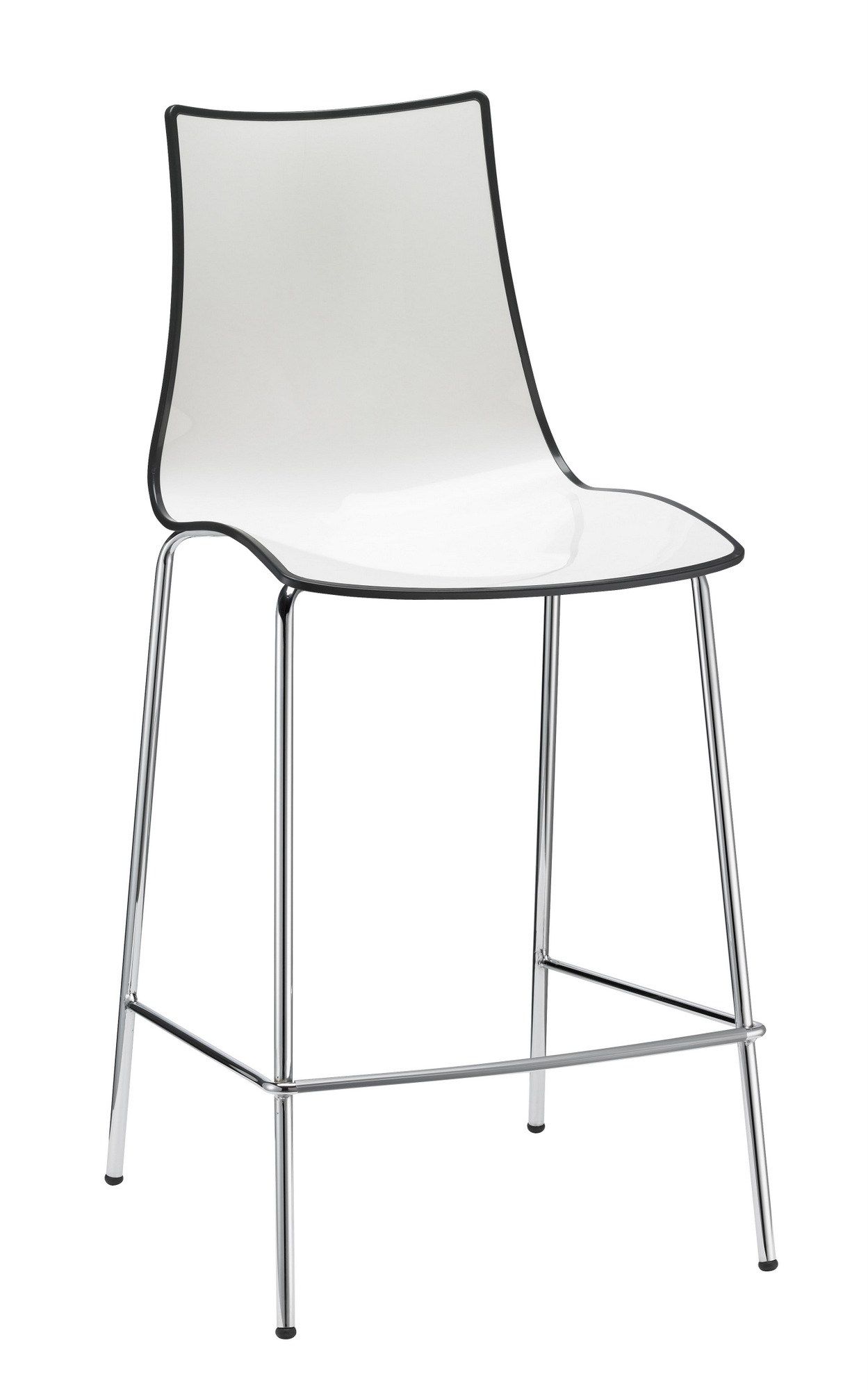 Высокий стул из полимера S-CAB Zebra ARCH-00087150 - Вид №13