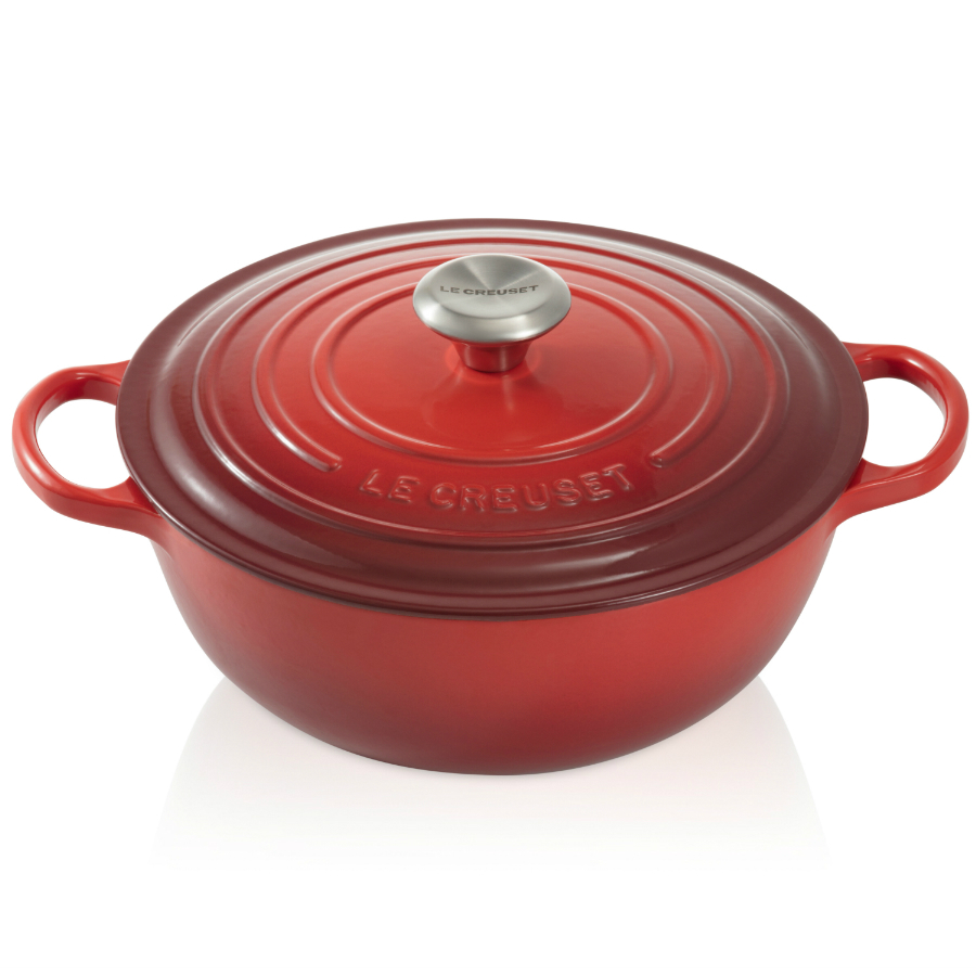 Казан чугунный Le Creuset, Ø32 см, вишневый 21114320600430 - Вид №7