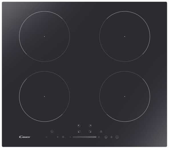 CIS642SCTT Индукционная варочная панель шириной 60 см. 4 индукционных зоны нагрева. управление: сенсорный монослайдер. режим "пауза". режим "поддержание тепла". booster. таймер (мульти). регулировка максимальной мощности подключения 2,5 - 7,4 квт. блокиро Santreyd 