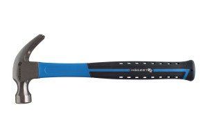 17780164 Молоток столяра 450 г, с рукояткой из стекловолокна HT3B034 HOEGERT TECHNIK
