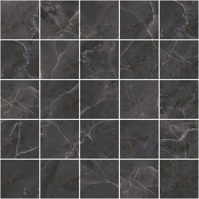 Olimpus Декор мозаичный чёрный MM34038 25х25 Laparet 