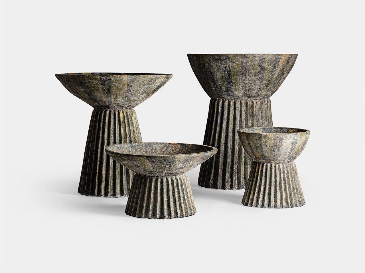 Бетонная ВАЗа Vical Home PLISSÉ STONE ARCH-00089300 - Вид №5