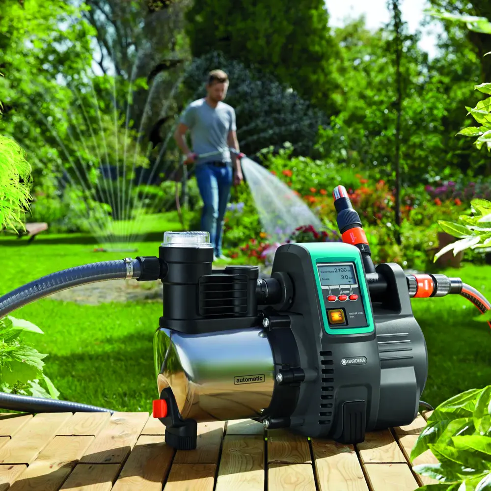 Насос садовый поверхностный Gardena 6000/6 LCD inox STLM-2137871 - Вид №8